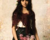 The Flower Seller - 阿列克谢·阿列维奇·哈拉莫夫